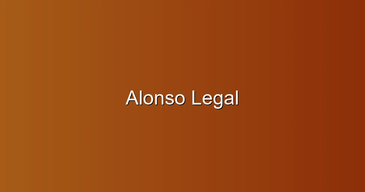 Alonso Legal en A Coruña: Abogado penalista