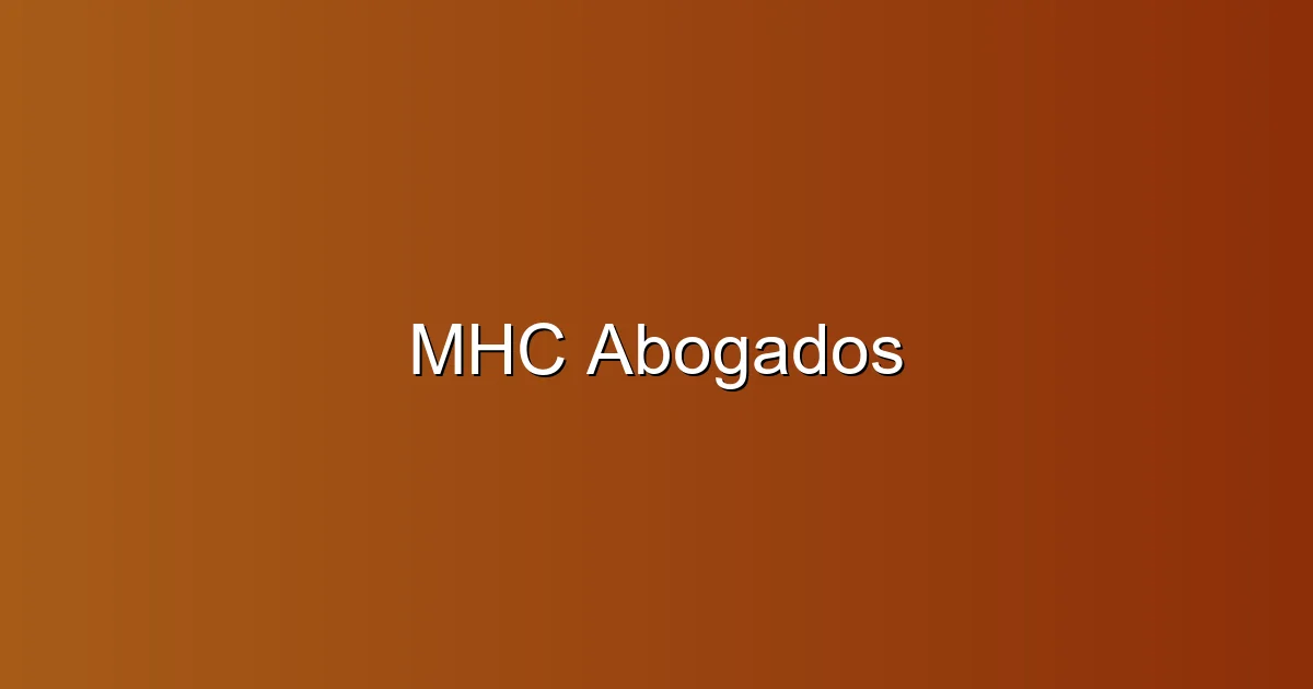 MHC Abogados en Cádiz: Abogado